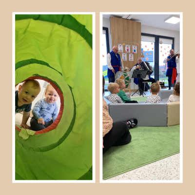 Dzieci podczas zajęć