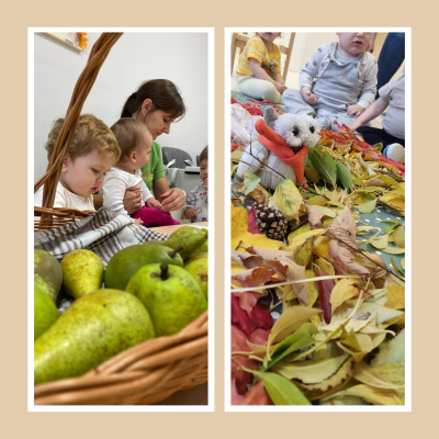 Dzieci podczas zajęć