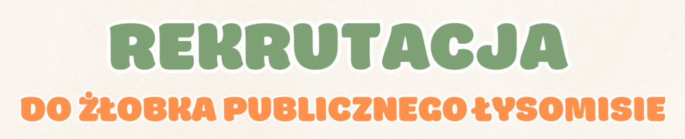 Napis rekrutacja