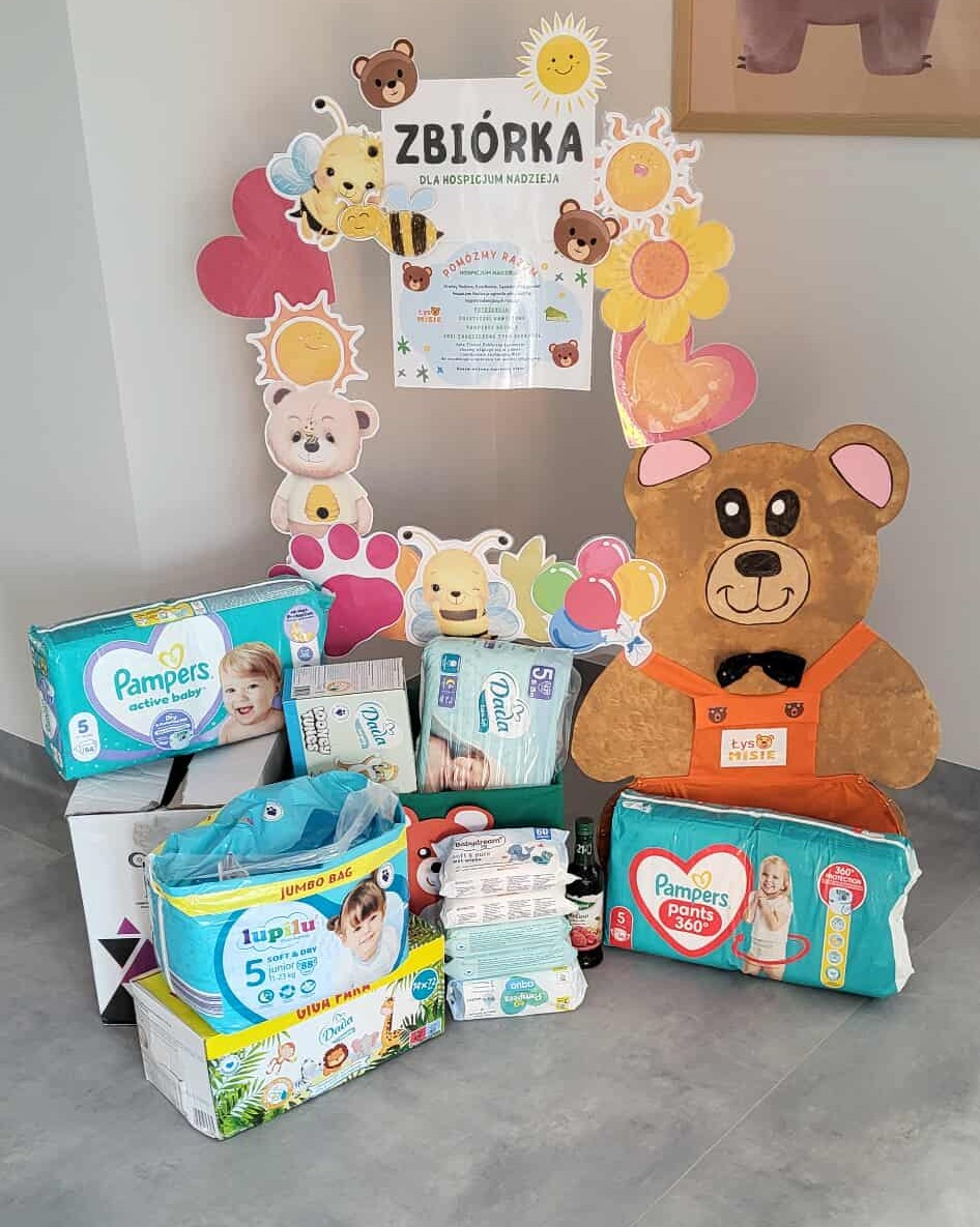 Podsumowanie zbiórki dla Hospicjum „Nadzieja”