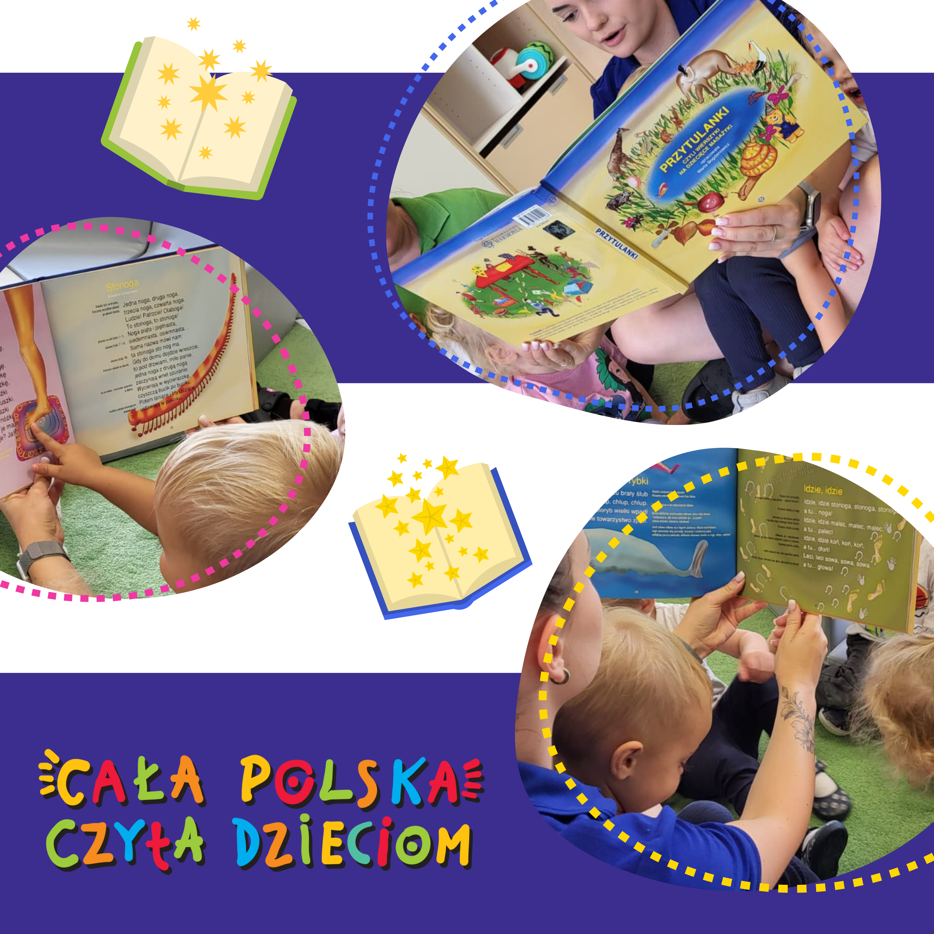 Żłobek Publiczny Łysomisie dołącza do programu Cała Polska Czyta Dzieciom!