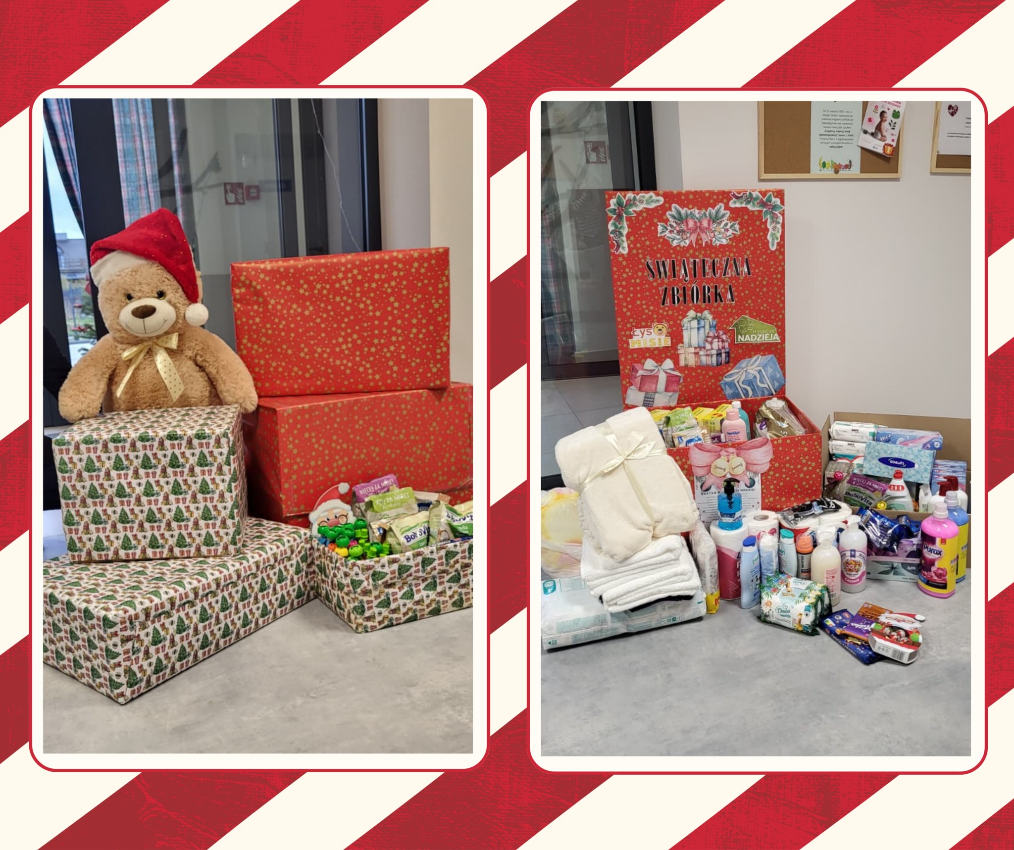 Świąteczna zbiórka charytatywna w żłobku