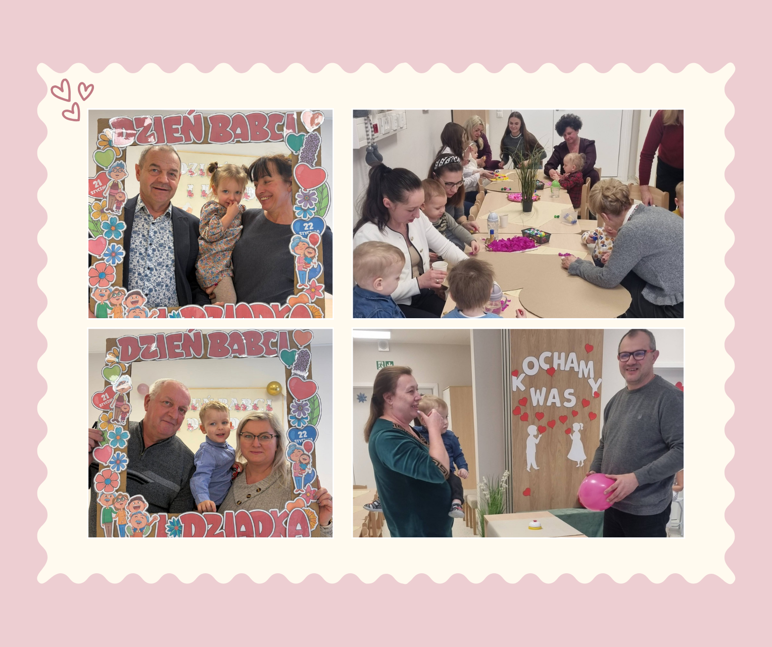 Pierwszy Dzień Babci i Dzień Dziadka w naszym żłobku